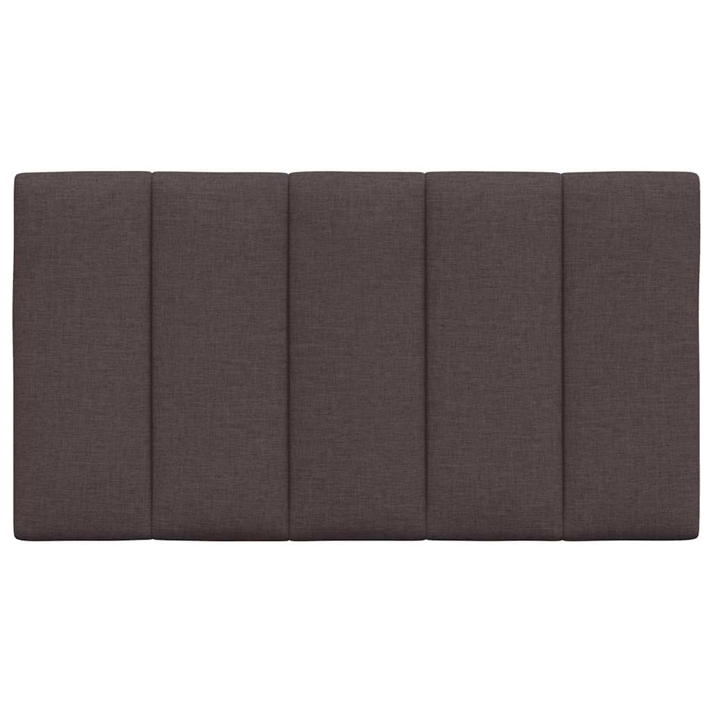 vidaXL Kopfteil-Kissen "Hanko" Dunkelbraun 80 cm Stoff