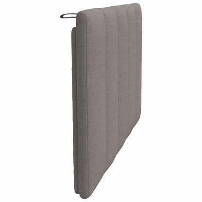 vidaXL Kopfteil-Kissen "Hanko" Taupe 80 cm Stoff