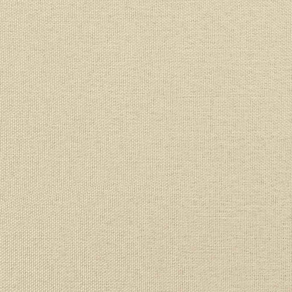 vidaXL Kopfteil-Kissen "Hanko" Creme 80 cm Stoff
