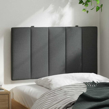 vidaXL Kopfteil-Kissen "Hanko" Dunkelgrau 90 cm Stoff