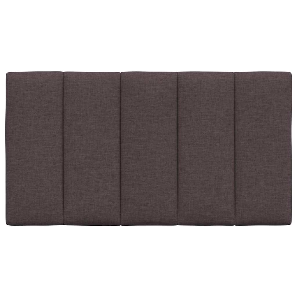 vidaXL Kopfteil-Kissen "Hanko" Dunkelbraun 90 cm Stoff