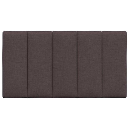 vidaXL Kopfteil-Kissen "Hanko" Dunkelbraun 90 cm Stoff