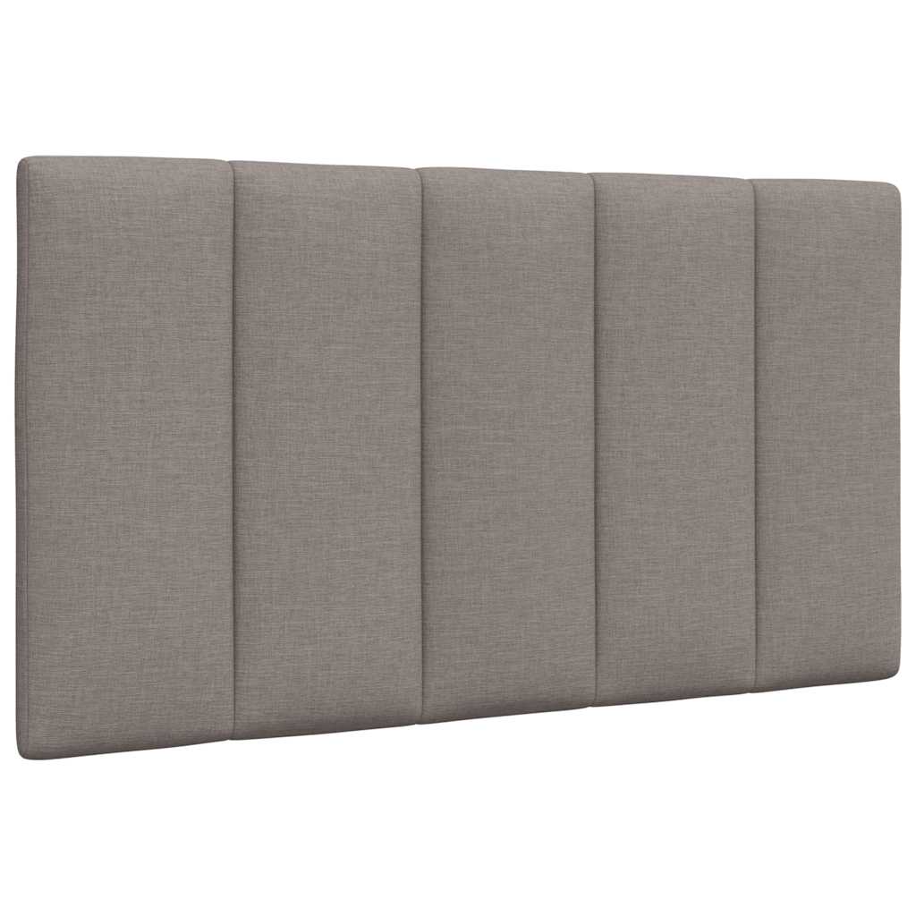 vidaXL Kopfteil-Kissen "Hanko" Taupe 90 cm Stoff