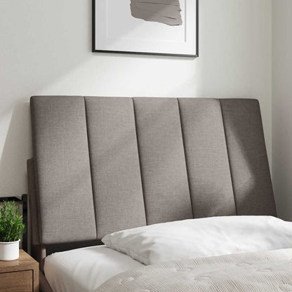 vidaXL Kopfteil-Kissen "Hanko" Taupe 90 cm Stoff