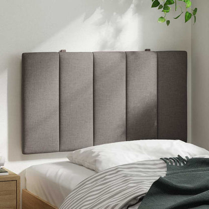 vidaXL Kopfteil-Kissen "Hanko" Taupe 90 cm Stoff