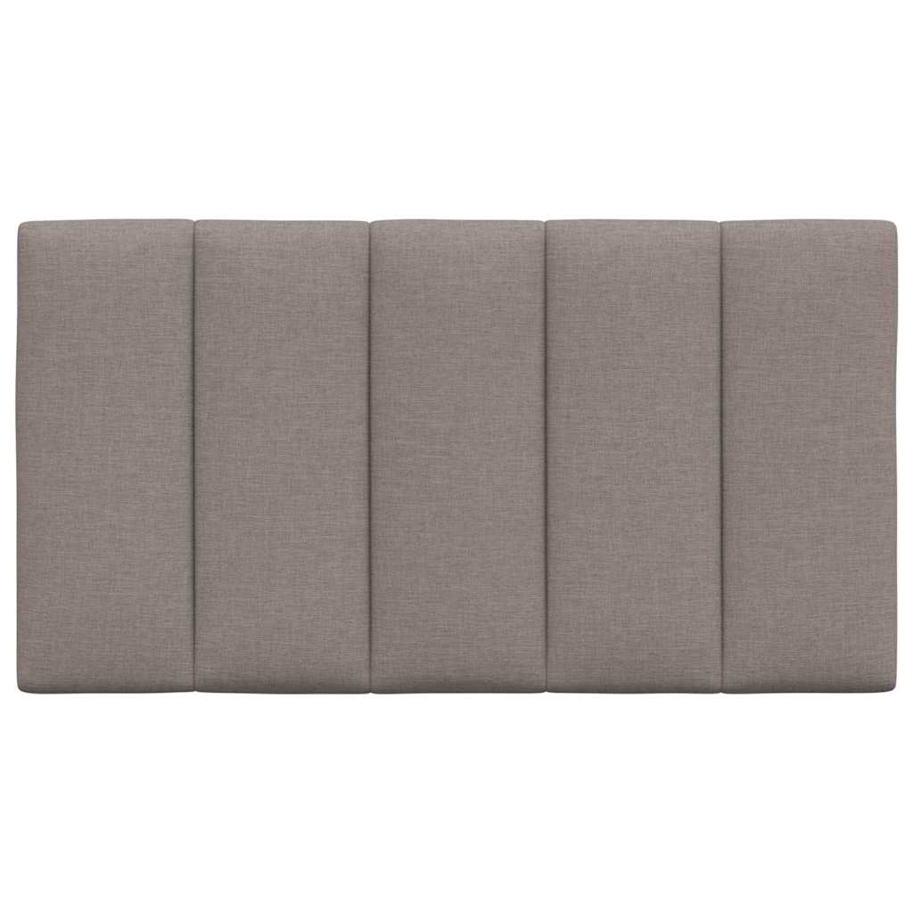 vidaXL Kopfteil-Kissen "Hanko" Taupe 90 cm Stoff