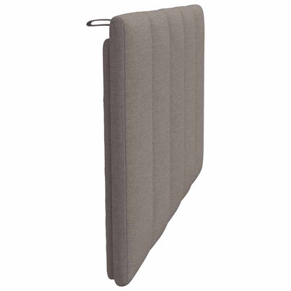 vidaXL Kopfteil-Kissen "Hanko" Taupe 90 cm Stoff