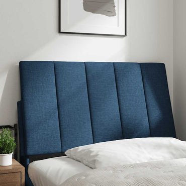 vidaXL Kopfteil-Kissen "Hanko" Blau 90 cm Stoff