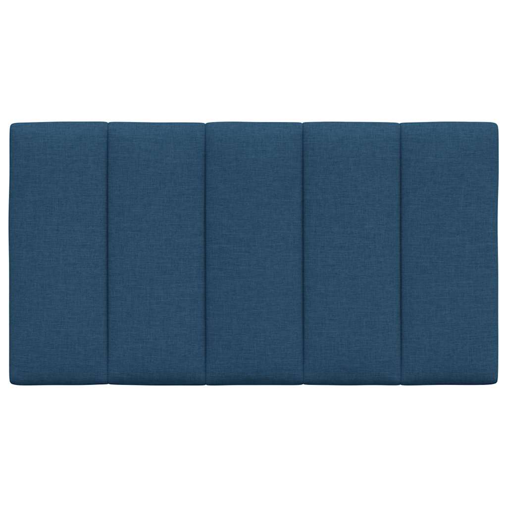 vidaXL Kopfteil-Kissen "Hanko" Blau 90 cm Stoff