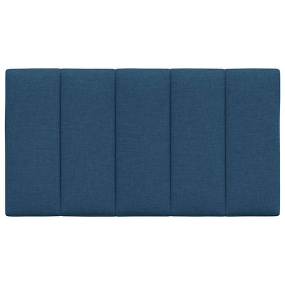 vidaXL Kopfteil-Kissen "Hanko" Blau 90 cm Stoff