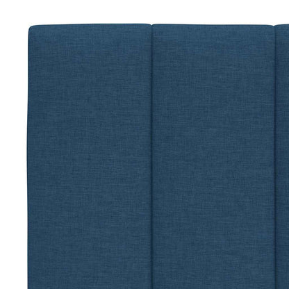 vidaXL Kopfteil-Kissen "Hanko" Blau 90 cm Stoff