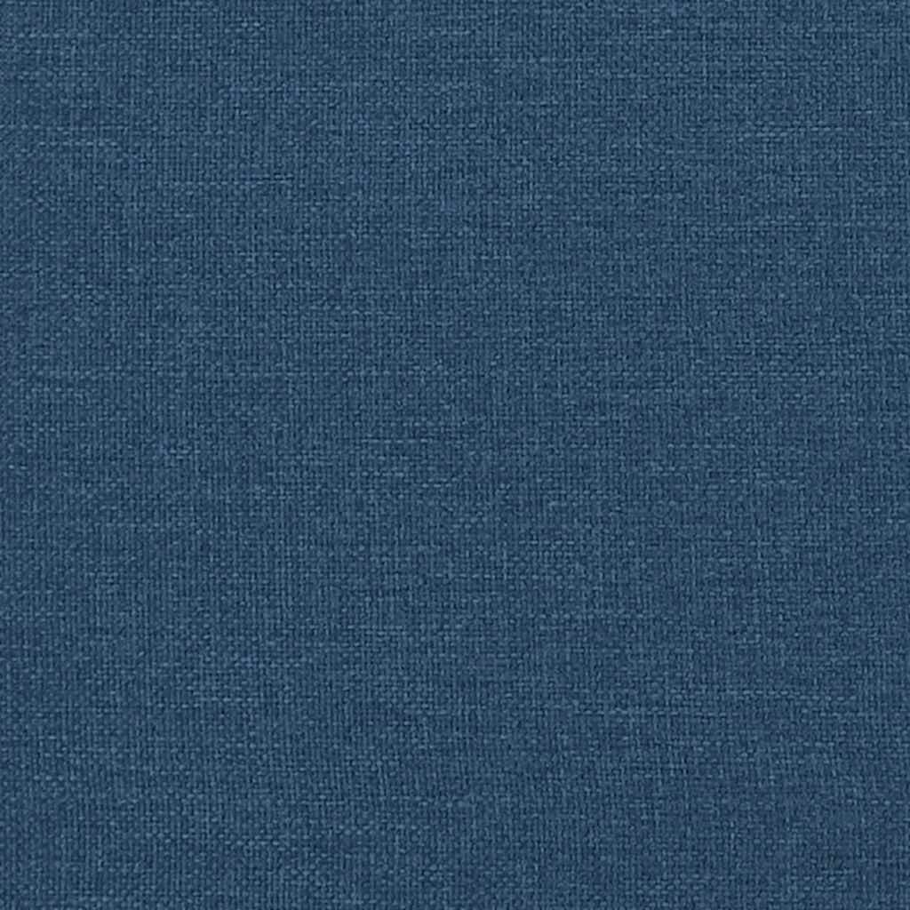 vidaXL Kopfteil-Kissen "Hanko" Blau 90 cm Stoff