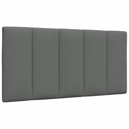 vidaXL Kopfteil-Kissen "Hanko" Dunkelgrau 100 cm Stoff
