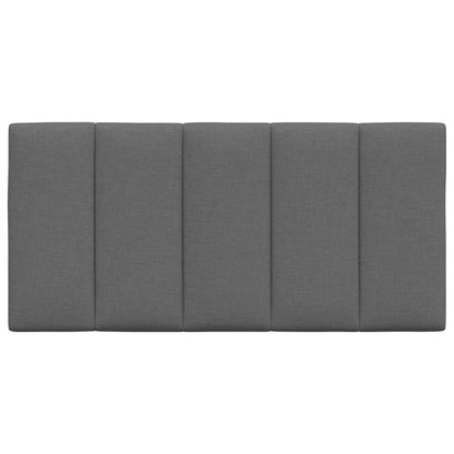vidaXL Kopfteil-Kissen "Hanko" Dunkelgrau 100 cm Stoff
