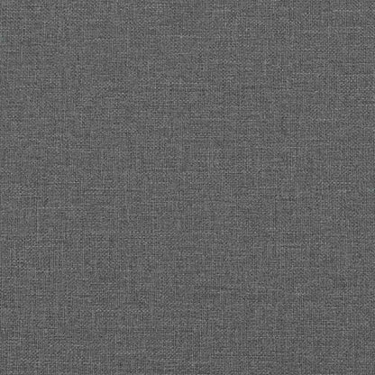 vidaXL Kopfteil-Kissen "Hanko" Dunkelgrau 100 cm Stoff
