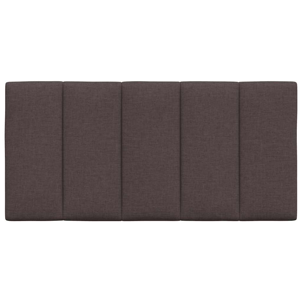vidaXL Kopfteil-Kissen "Hanko" Dunkelbraun 100 cm Stoff