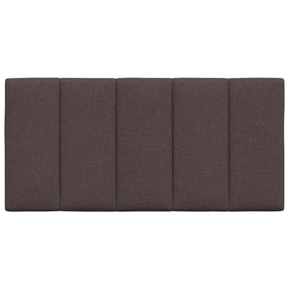 vidaXL Kopfteil-Kissen "Hanko" Dunkelbraun 100 cm Stoff