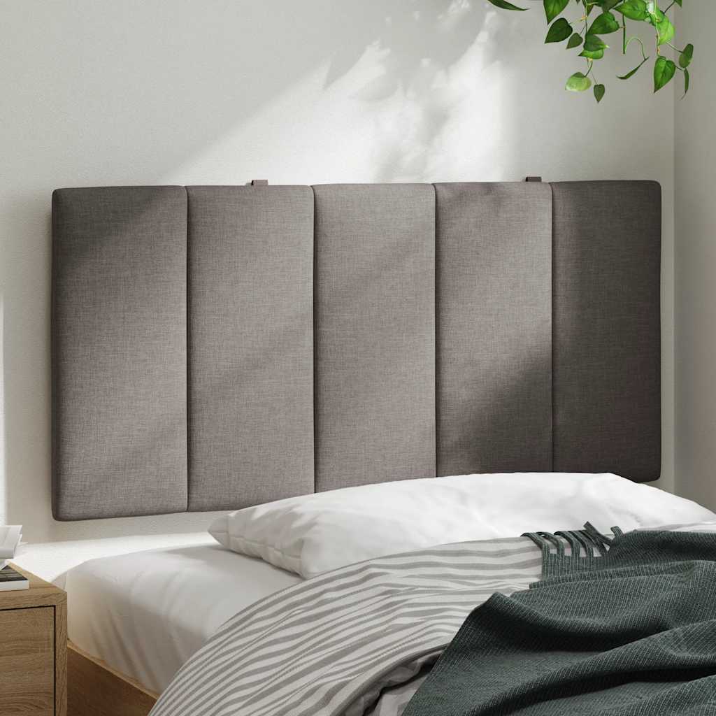 vidaXL Kopfteil-Kissen "Hanko" Taupe 100 cm Stoff