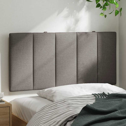 vidaXL Kopfteil-Kissen "Hanko" Taupe 100 cm Stoff