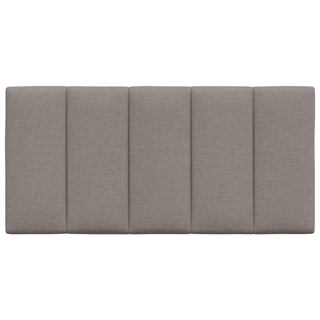 vidaXL Kopfteil-Kissen "Hanko" Taupe 100 cm Stoff
