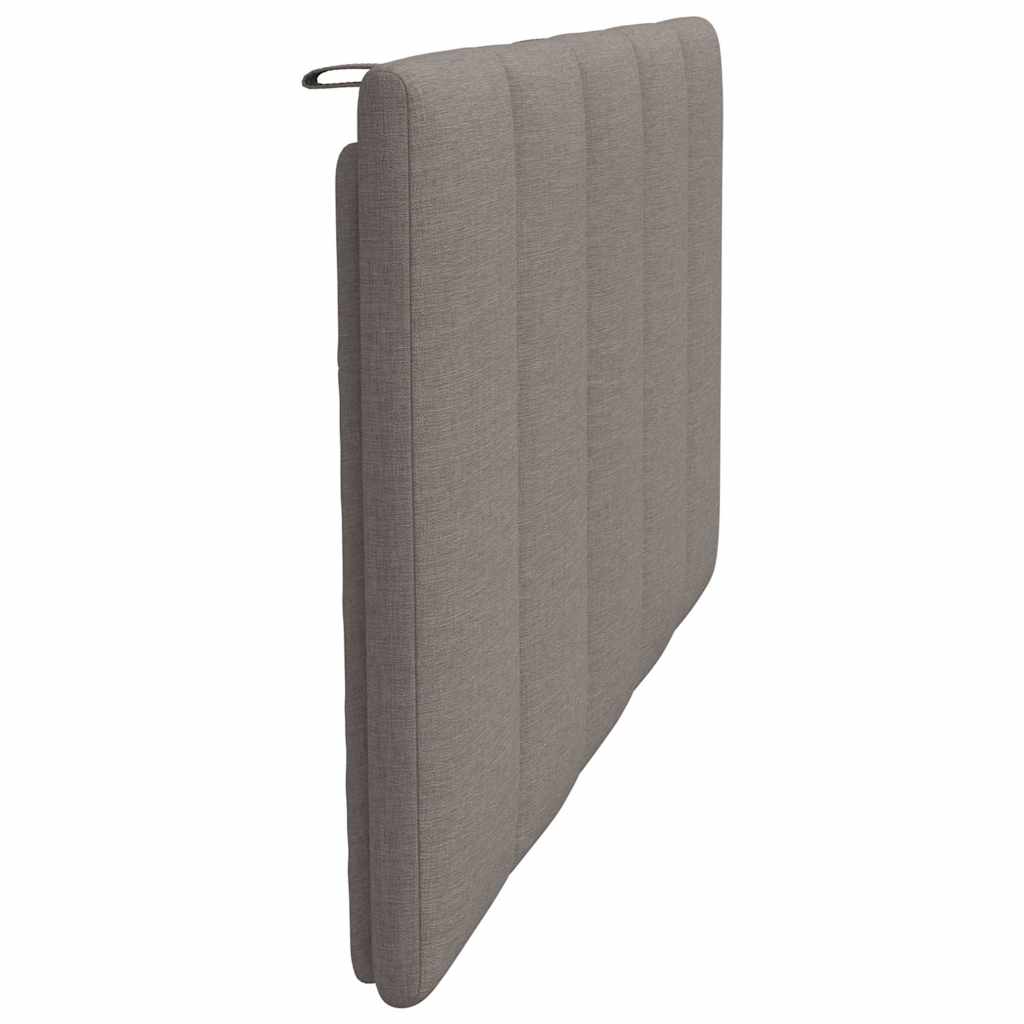 vidaXL Kopfteil-Kissen "Hanko" Taupe 100 cm Stoff