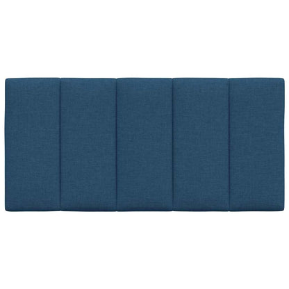 vidaXL Kopfteil-Kissen "Hanko" Blau 100 cm Stoff
