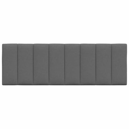 vidaXL Kopfteil-Kissen "Hanko" Dunkelgrau 120 cm Stoff