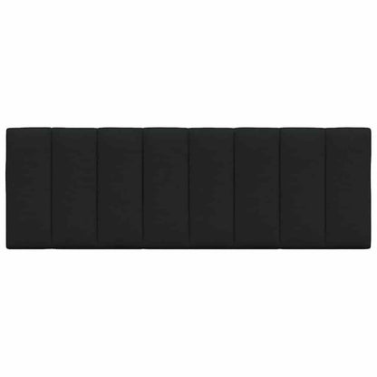 vidaXL Kopfteil-Kissen "Hanko" Schwarz 120 cm Stoff