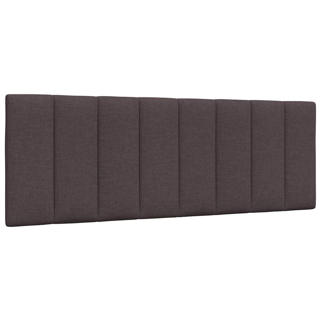 vidaXL Kopfteil-Kissen "Hanko" Dunkelbraun 120 cm Stoff