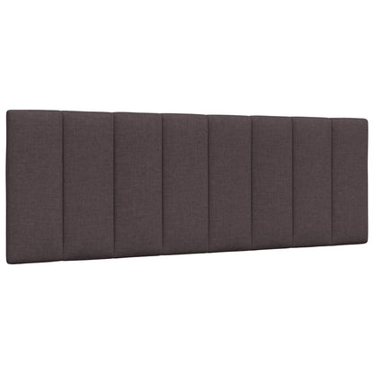 vidaXL Kopfteil-Kissen "Hanko" Dunkelbraun 120 cm Stoff