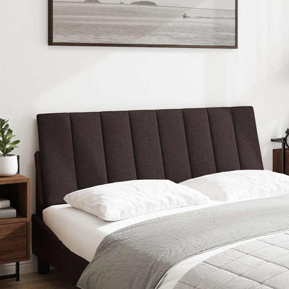 vidaXL Kopfteil-Kissen "Hanko" Dunkelbraun 120 cm Stoff