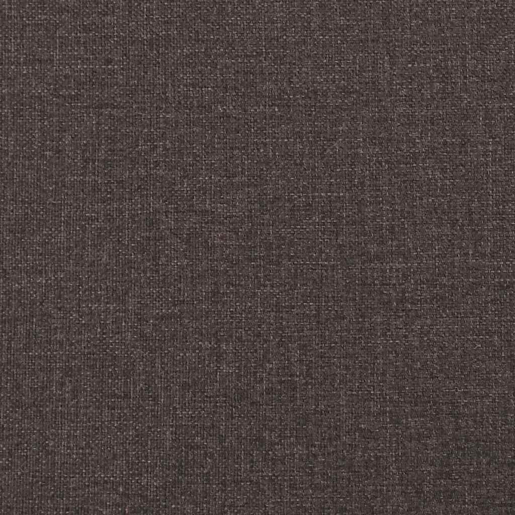 vidaXL Kopfteil-Kissen "Hanko" Dunkelbraun 120 cm Stoff