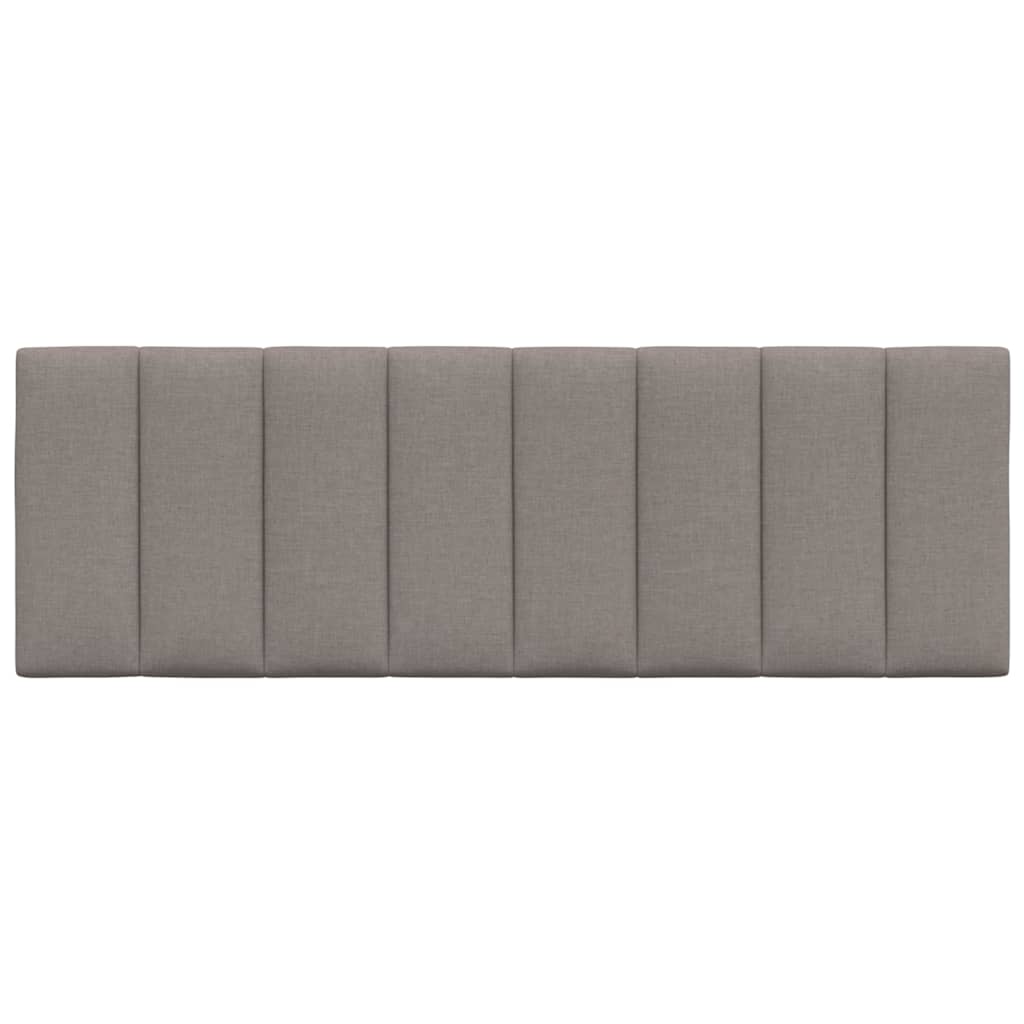 vidaXL Kopfteil-Kissen "Hanko" Taupe 120 cm Stoff