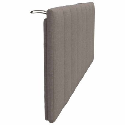 vidaXL Kopfteil-Kissen "Hanko" Taupe 120 cm Stoff