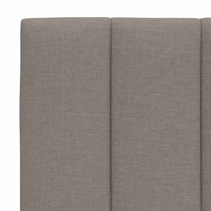 vidaXL Kopfteil-Kissen "Hanko" Taupe 120 cm Stoff