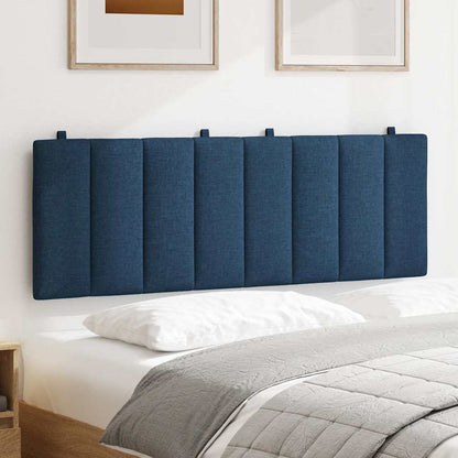 vidaXL Kopfteil-Kissen "Hanko" Blau 120 cm Stoff