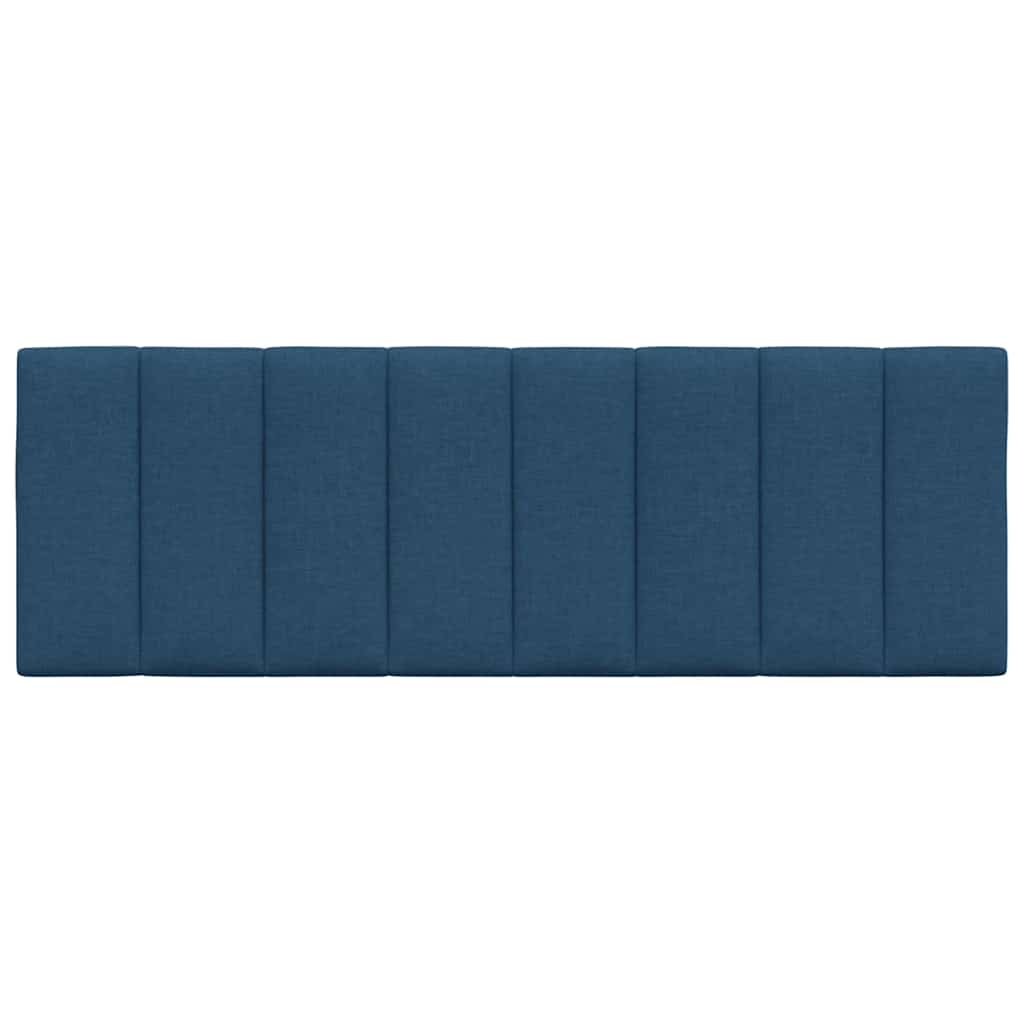 vidaXL Kopfteil-Kissen "Hanko" Blau 120 cm Stoff