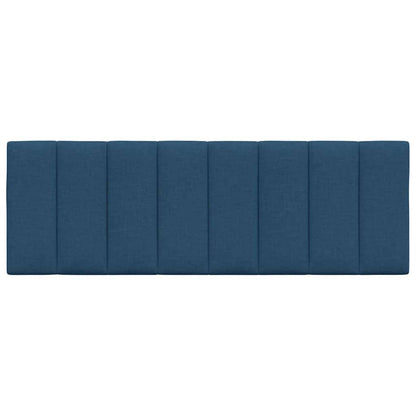 vidaXL Kopfteil-Kissen "Hanko" Blau 120 cm Stoff