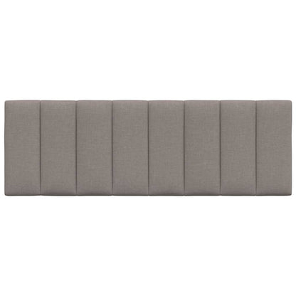 vidaXL Kopfteil-Kissen "Hanko" Taupe 140 cm Stoff