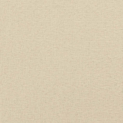 vidaXL Kopfteil-Kissen "Hanko" Creme 140 cm Stoff