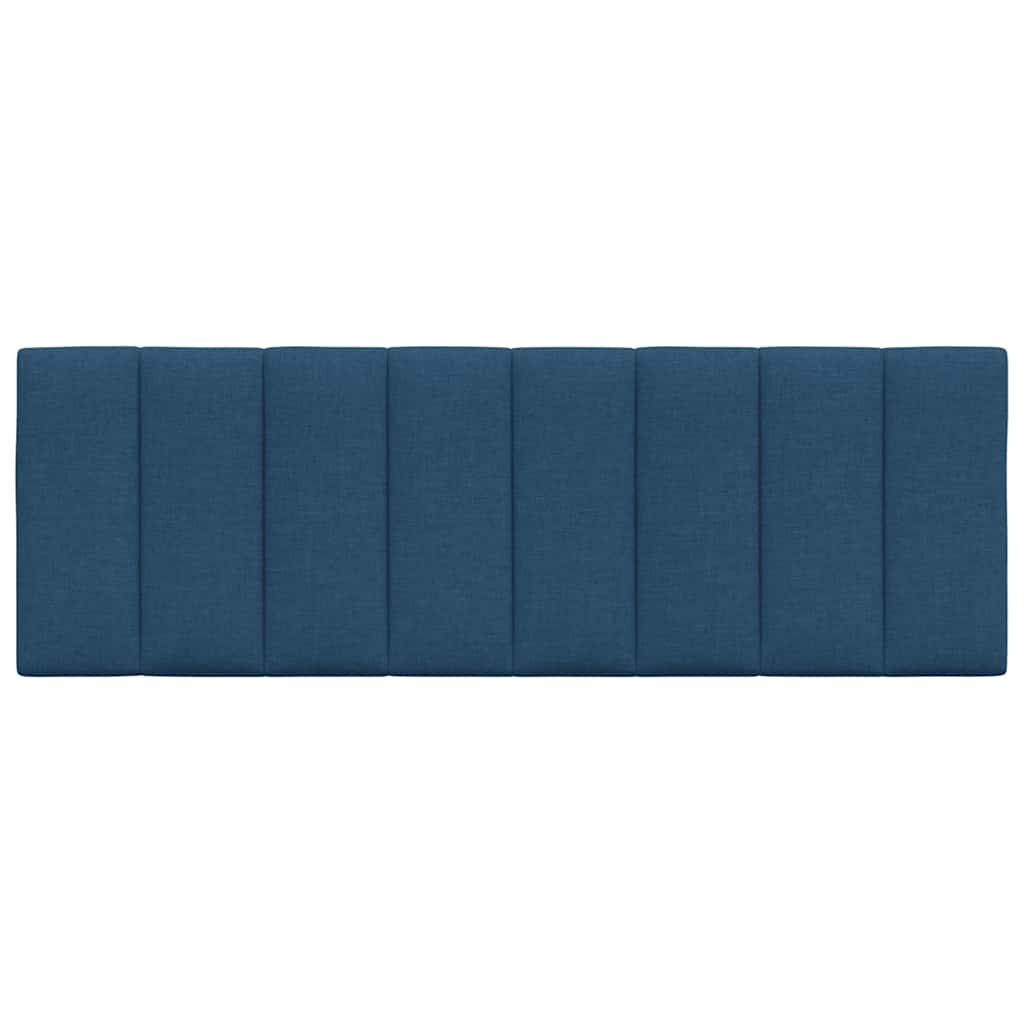 vidaXL Kopfteil-Kissen "Hanko" Blau 140 cm Stoff