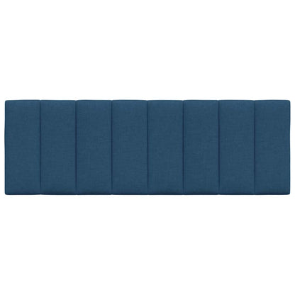 vidaXL Kopfteil-Kissen "Hanko" Blau 140 cm Stoff