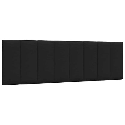 vidaXL Kopfteil-Kissen "Hanko" Schwarz 160 cm Stoff