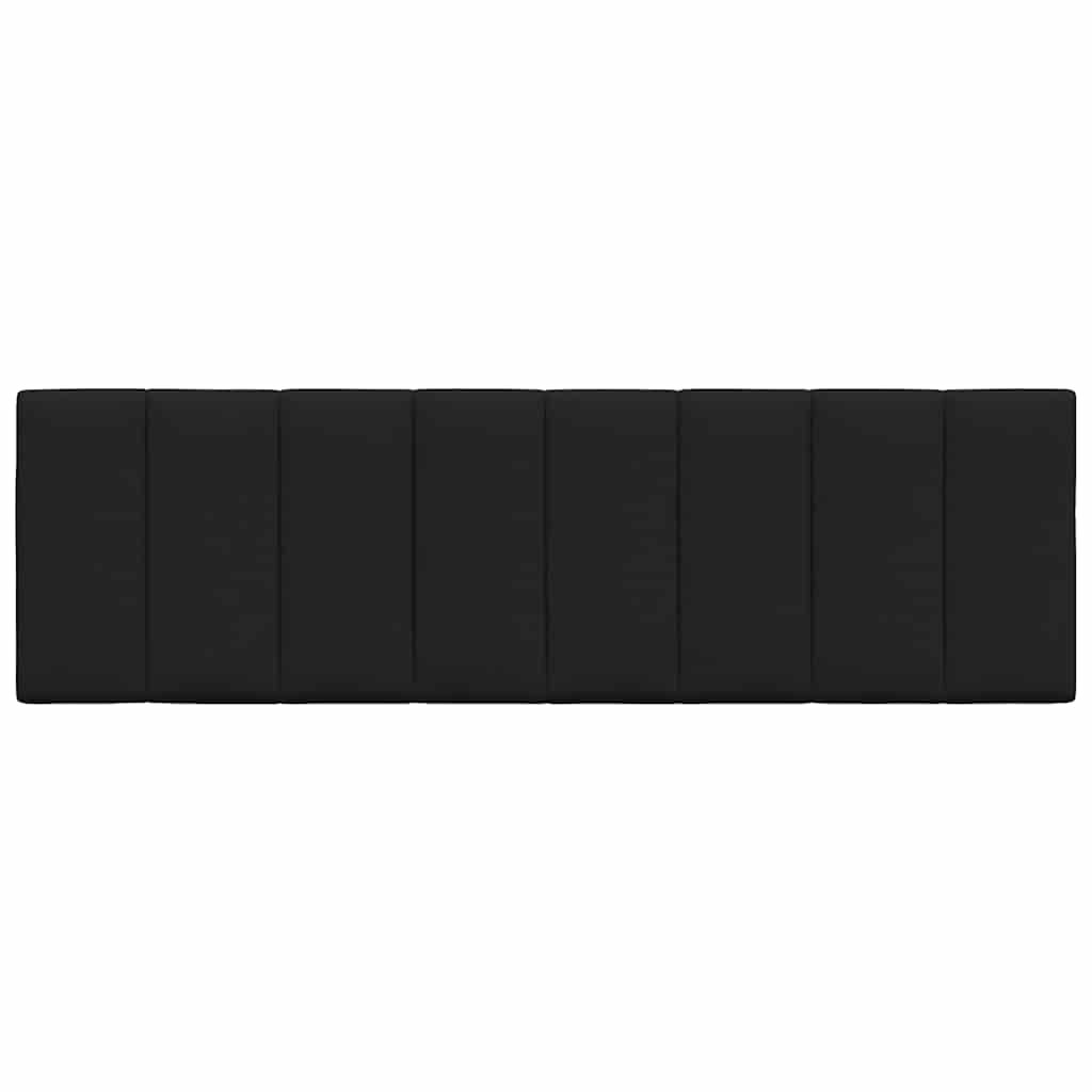 vidaXL Kopfteil-Kissen "Hanko" Schwarz 160 cm Stoff