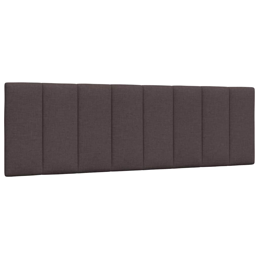 vidaXL Kopfteil-Kissen "Hanko" Dunkelbraun 160 cm Stoff