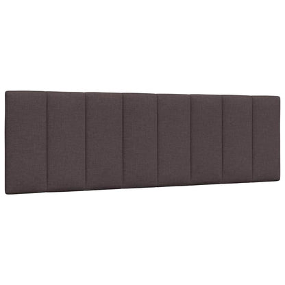 vidaXL Kopfteil-Kissen "Hanko" Dunkelbraun 160 cm Stoff