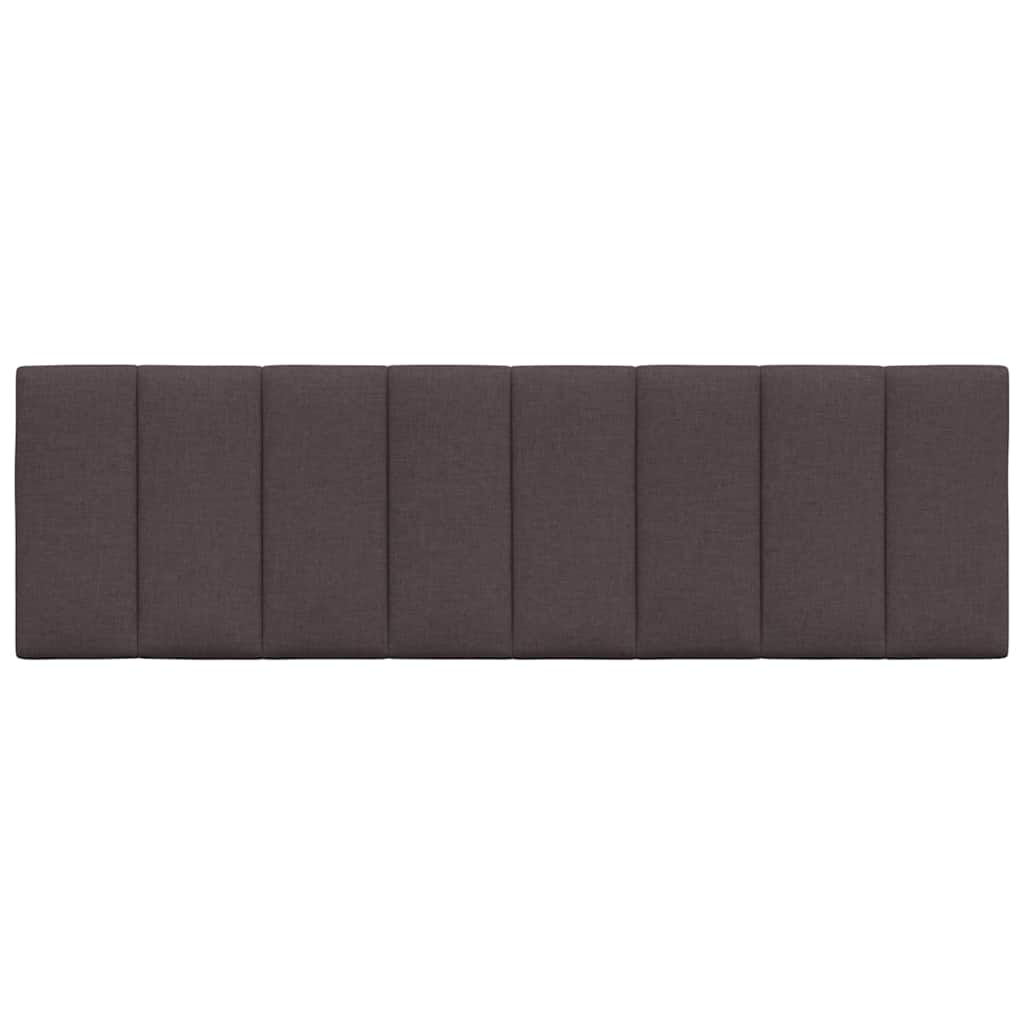 vidaXL Kopfteil-Kissen "Hanko" Dunkelbraun 160 cm Stoff