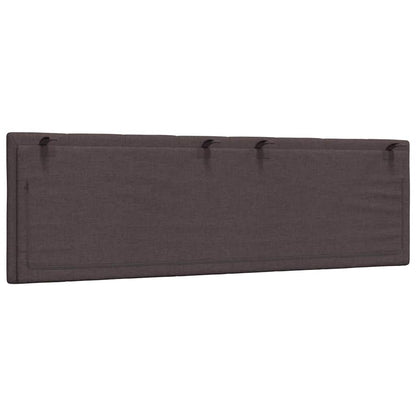 vidaXL Kopfteil-Kissen "Hanko" Dunkelbraun 160 cm Stoff