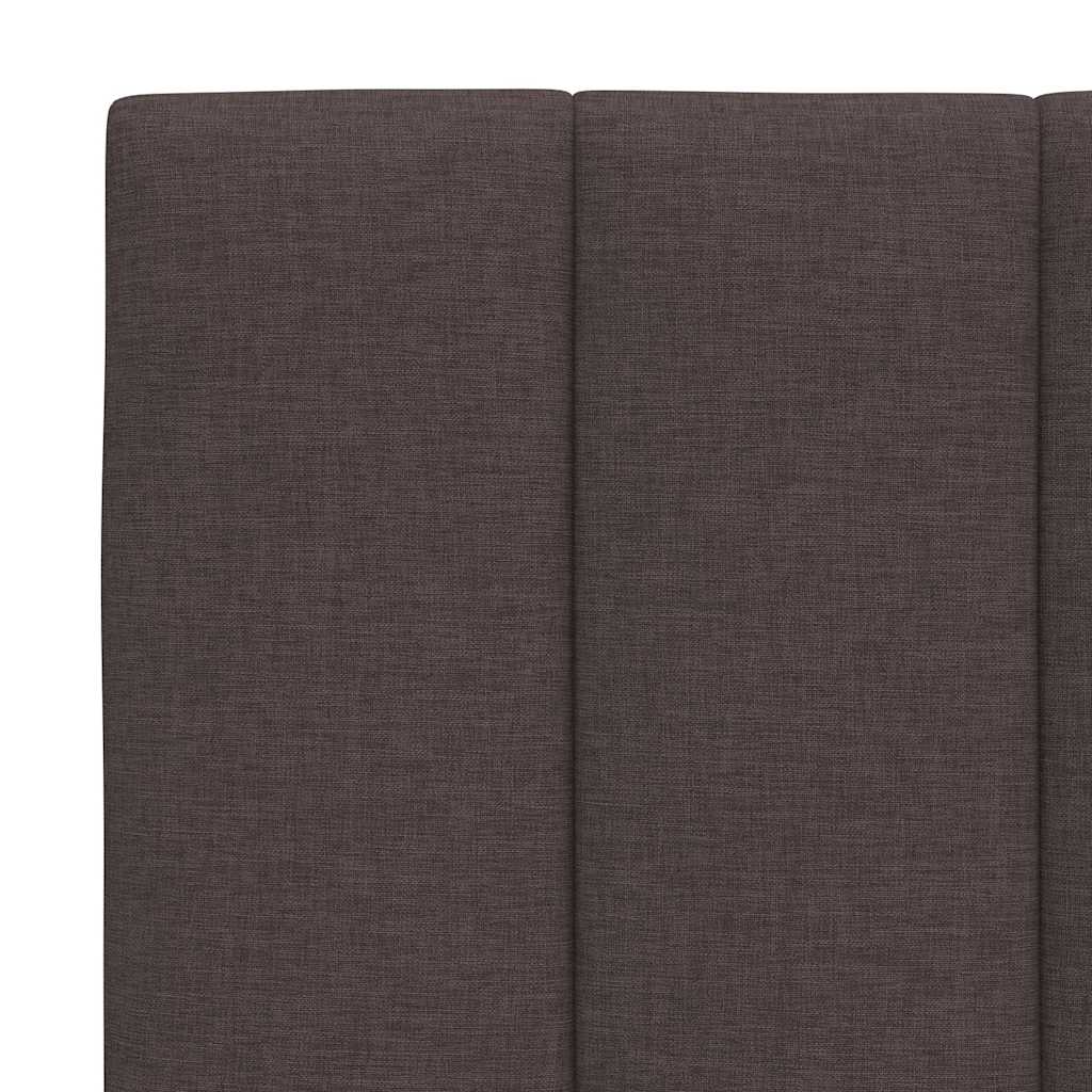 vidaXL Kopfteil-Kissen "Hanko" Dunkelbraun 160 cm Stoff