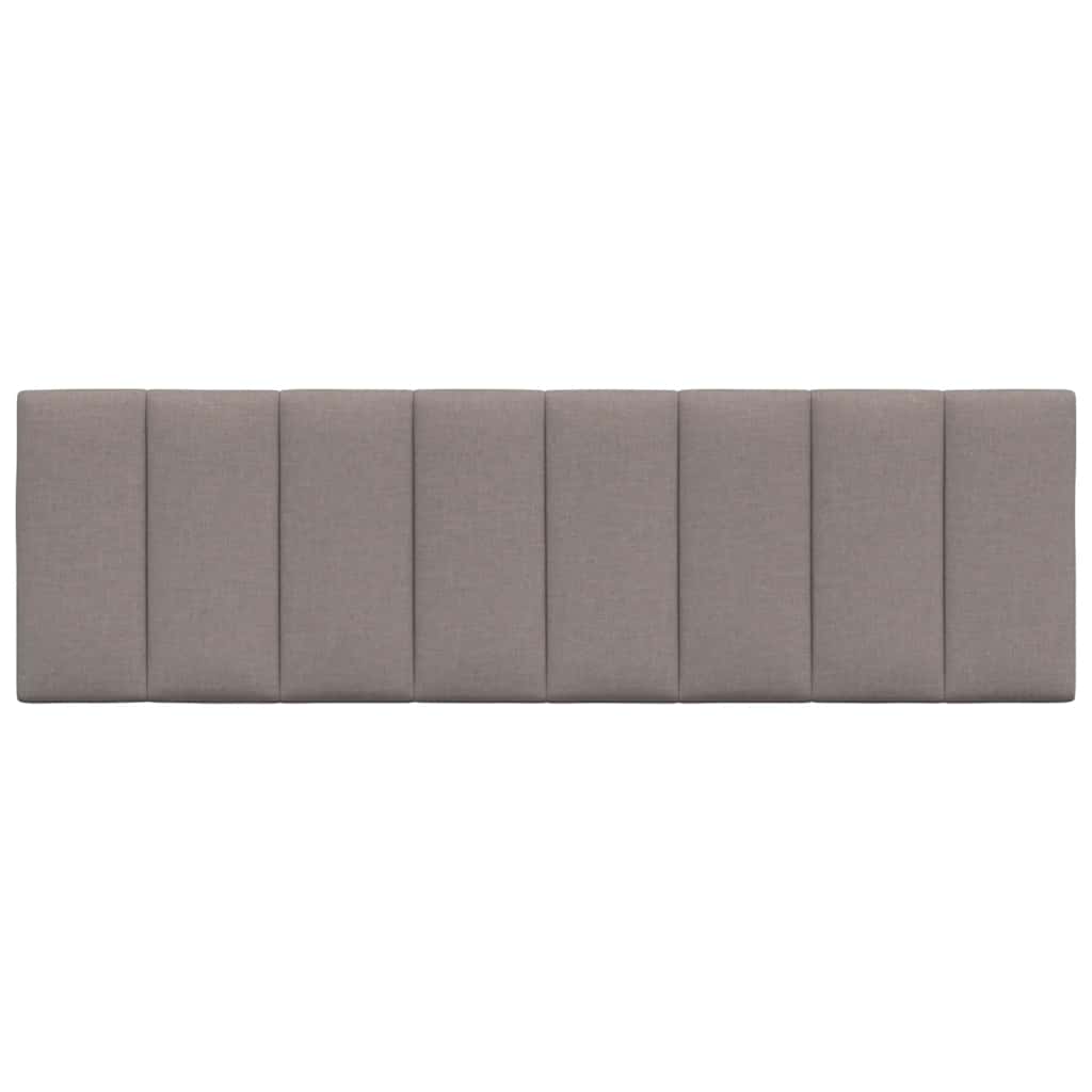 vidaXL Kopfteil-Kissen "Hanko" Taupe 160 cm Stoff